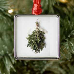 **MEET ME UNDER VERSCHISSENEI** CHRISTMAS ORNAMENT AUS METALL