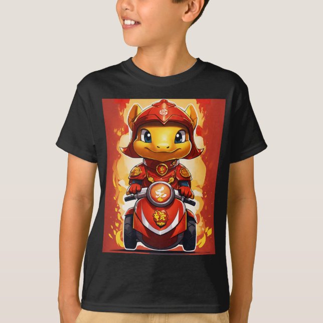 Meet Tien the Scooter Sage: Dein Abenteuer T-Shirt (Vorderseite)