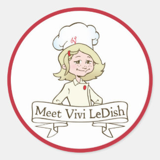 Meet Vivi LeDish Stickers