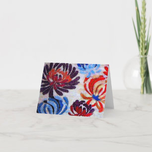 Meeting-Blume ~ Karte / Einladungen