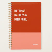 Meeting Madness und Mild Panic Tageskalender,