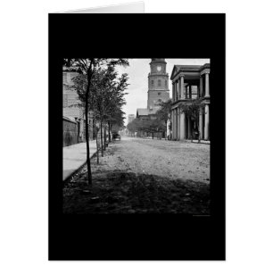Meeting Street à Charleston, SC 1865