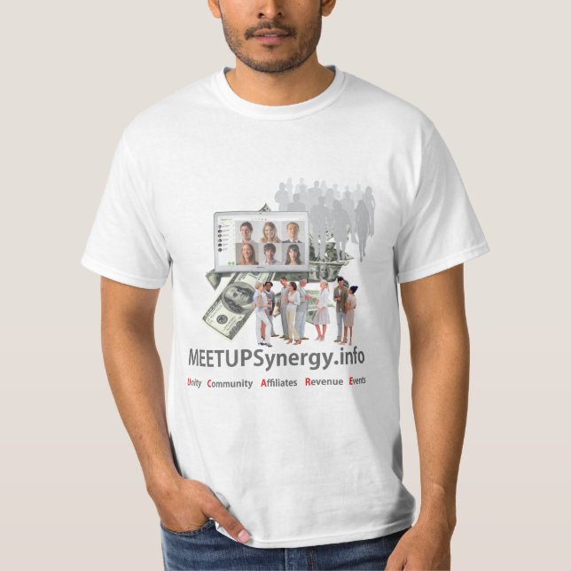 MEETUPSynergie - T - Shirt - Typ (Vorderseite)