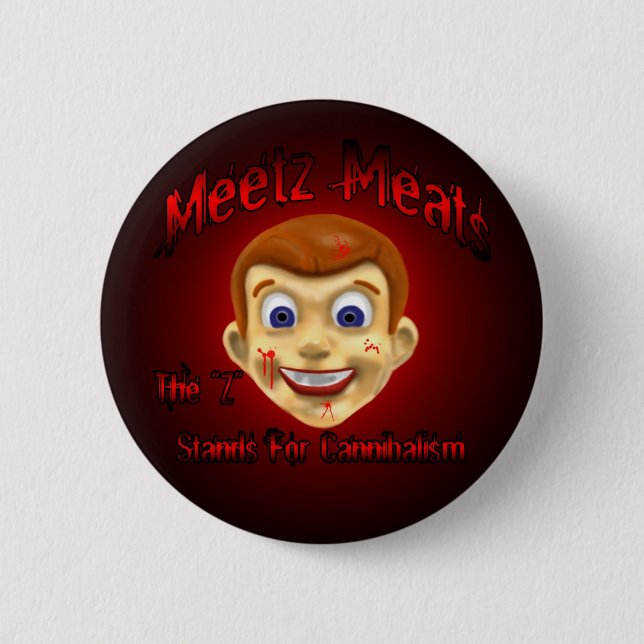 Meetz Fleisch Button (Vorderseite)