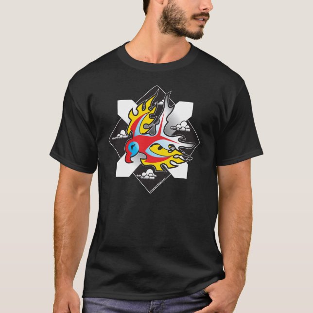 Mega- C Phoenix T-Shirt (Vorderseite)