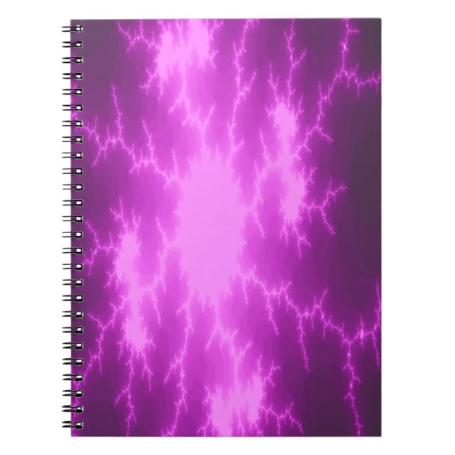 Méga cahier fractal de foudre (Devant)