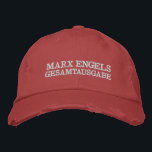 MEGA-cap DI3TZCOVTVRE Bestickte Baseballkappe<br><div class="desc">ja Wortspiel mega funny - verstehste MEGA wegen MAGA und dieses lol rofl palve</div>