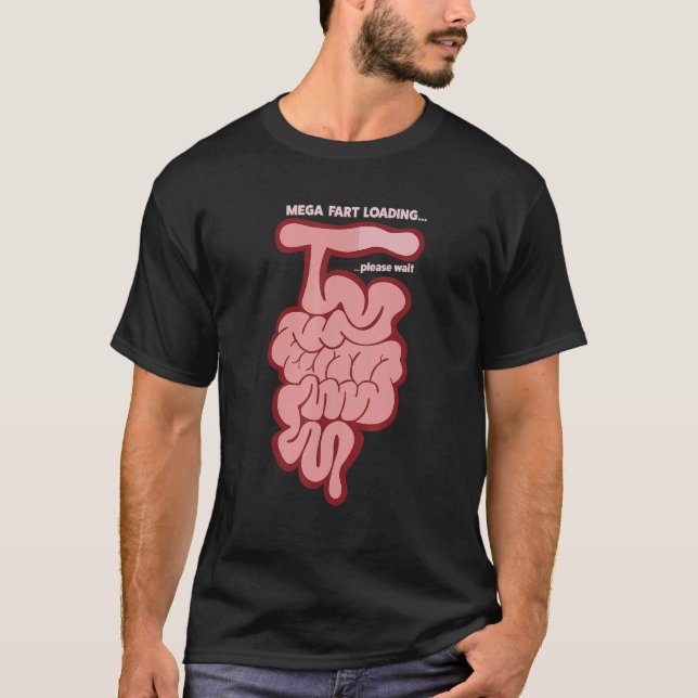 Mega Fart Loading T-Shirt (Vorderseite)