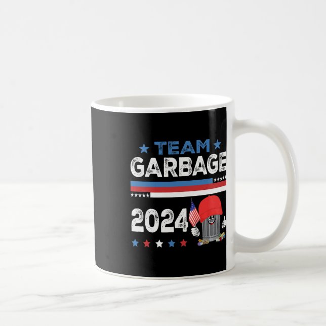 Mega Garbage Proud Trump Unterstützer 1 Kaffeetasse (Rechts)