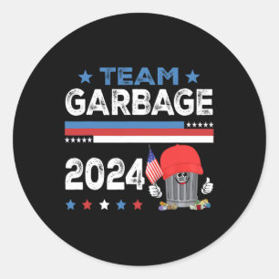Mega Garbage Proud Trump Unterstützer 1 Runder Aufkleber
