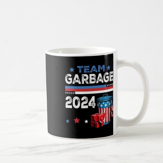 Mega Garbage Proud Trump Unterstützer 2 Kaffeetasse (Rechts)