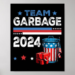 Mega Garge Proud Trump Unterstützer Poster