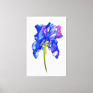Mega Iris Leinwanddruck