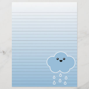 Mega Kawaii Cloud Drizzle Papeterie Linked
