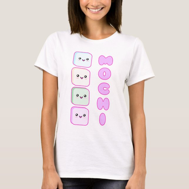 Mega Kawaii Mochi Cakes T-Shirt (Vorderseite)