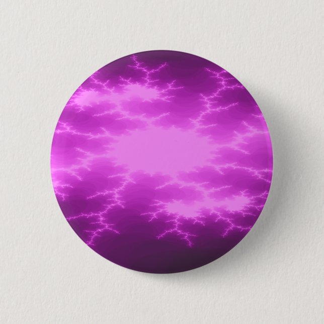 Mega Lightning Fraktal Button (Vorderseite)