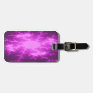 Mega Lightning Fraktal Custom Luggage Tag Gepäckanhänger