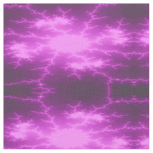 Mega Lightning Fraktal Gemustertes Kunsthandwerk Stoff