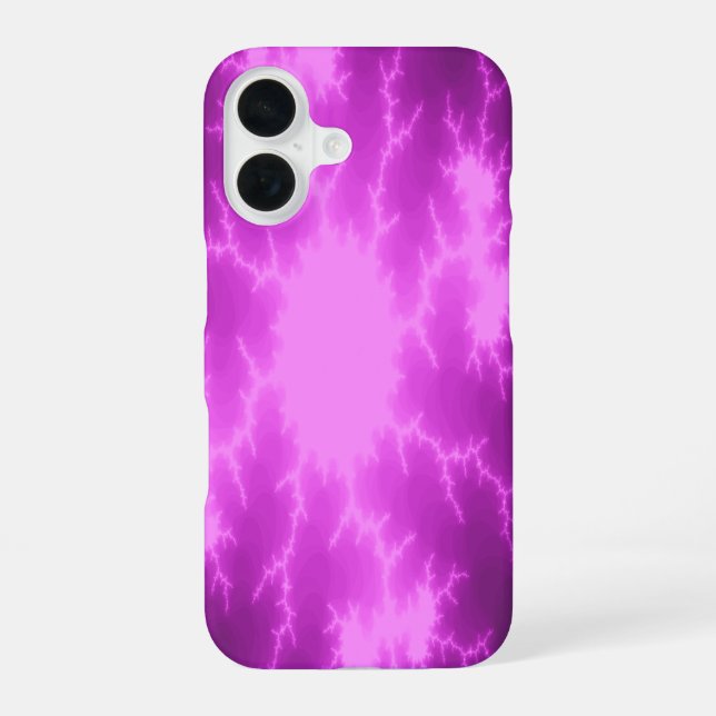 Mega Lightning Fraktal iPhone 4 Fall 16 Hülle (Rückseite)