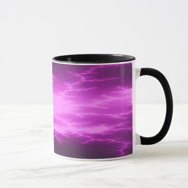 Mega Lightning Fraktal Tasse (Rechts)