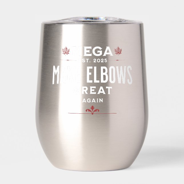 MEGA macht Elbows wieder großartig Wasserflasche (Vorderseite)