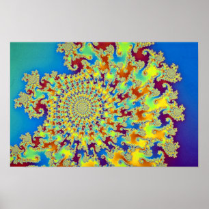 Mega- mandlebrot poster