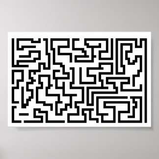 Mega Maze Poster