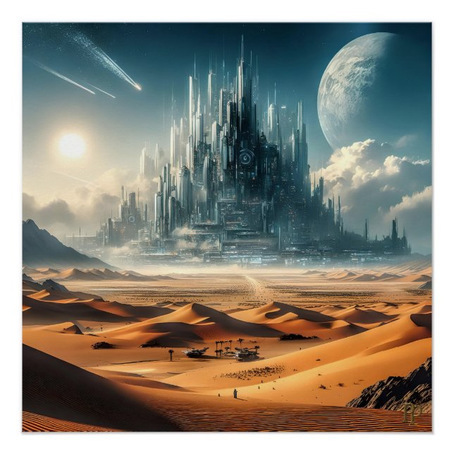 Mega Metropolis Poster (Vorderseite)