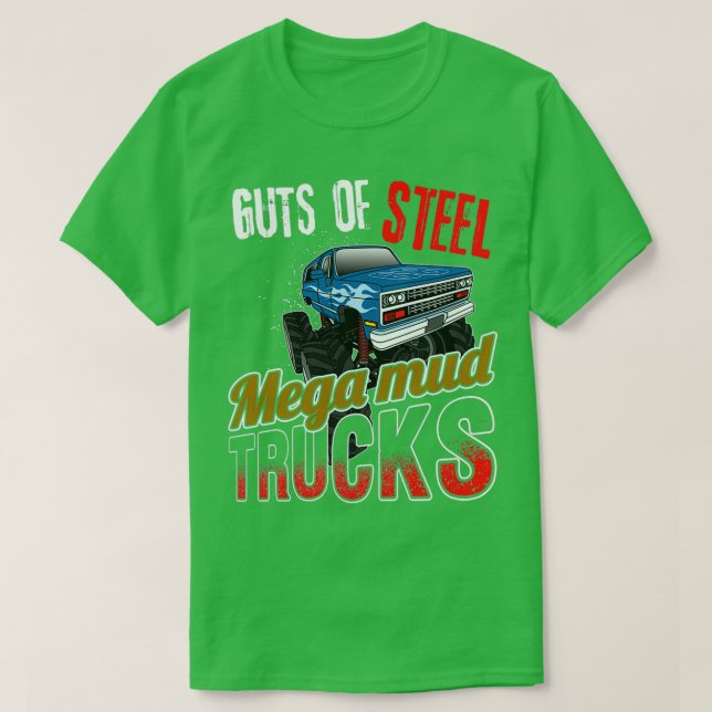 Mega-Mud-LKWs LKWs von SL Monster 2 T-Shirt (Design vorne)
