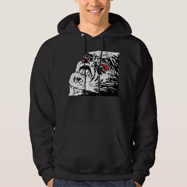 Mega- Raserei Hoodie (Vorderseite)