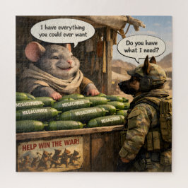 Mega tactical jigsaw puzzle