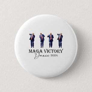 Mega Victory Dance Trump 2024 47. Präsident Button