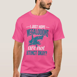 Megalodon-Forschungsteam-Kostüm Zähne Megalodon Li T-Shirt