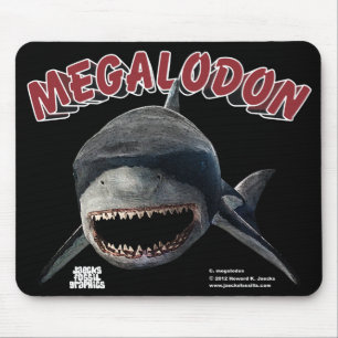 Megalodon Haifisch Mousepad