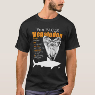Megalodon Long Sleeve Shirt - Funny Megalodon Fakt
