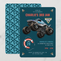 Megalodon Monster Jam Hai Geburtstagsfeier