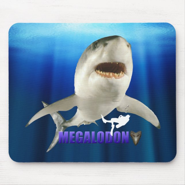 Megalodon Mousepad (Vorne)