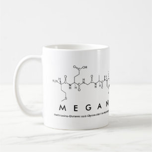 Megan-Peptidnamen-Tasse Kaffeetasse
