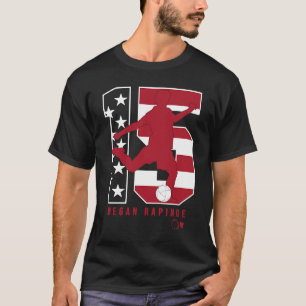Megan Rapinoe 15 USWNT Players Association USA Soc T-Shirt