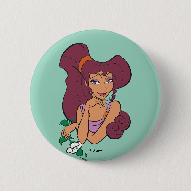 Megara Goddess at Heart Button (Vorderseite)