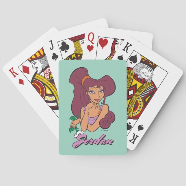 Megara Goddess at Heart Poker Cards Spielkarten (Rückseite)