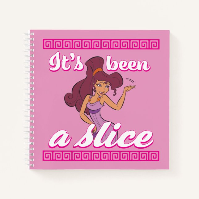 Megara - It's Been a Slice Notebook Notizbuch (Vorderseite)