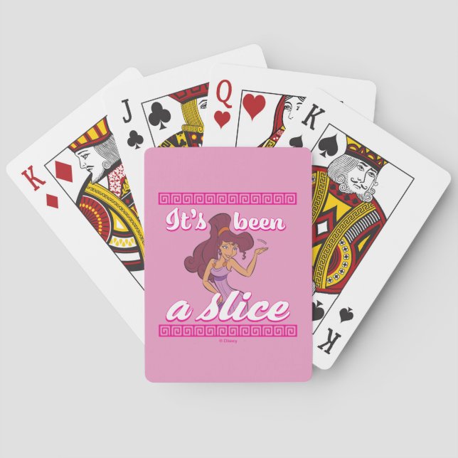 Megara - It's Been a Slice Poker Cards Spielkarten (Rückseite)
