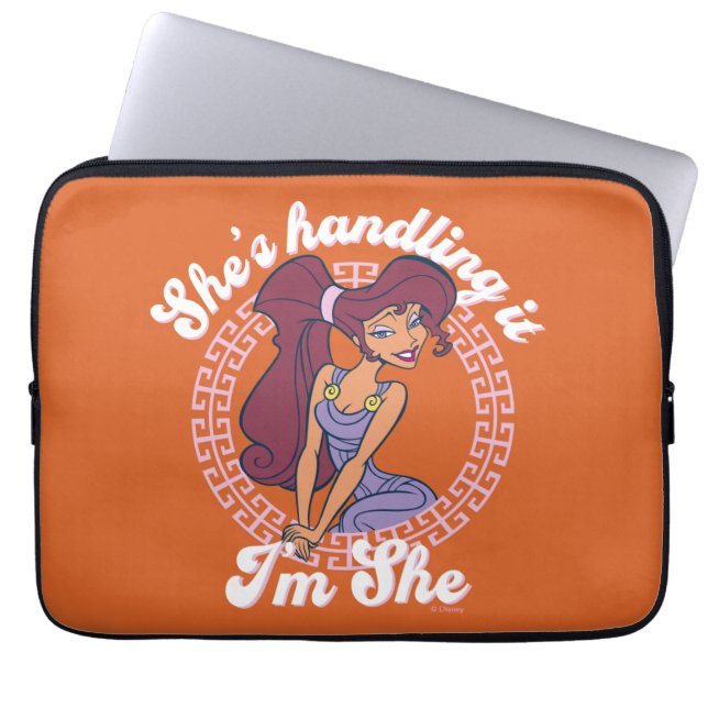 Megara - She's Handling It, I'm She Laptop Sleeve (Vorderseite)