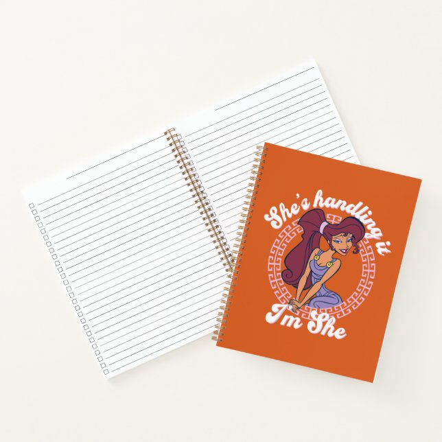 Megara - She's Handling It, I'm She Notebook Notizbuch (Innenseite)