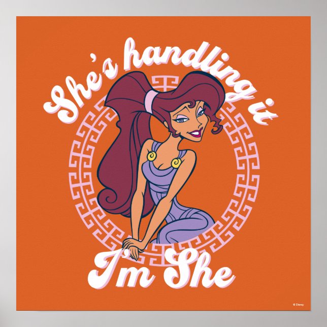 Megara - She's Handling It, I'm She Poster (Devant)
