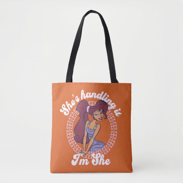 Megara - She's Handling It, I'm She Tote Bag (Devant)