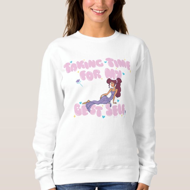 Megara - Taking Time For My Best Self Sweatshirt (Vorderseite)