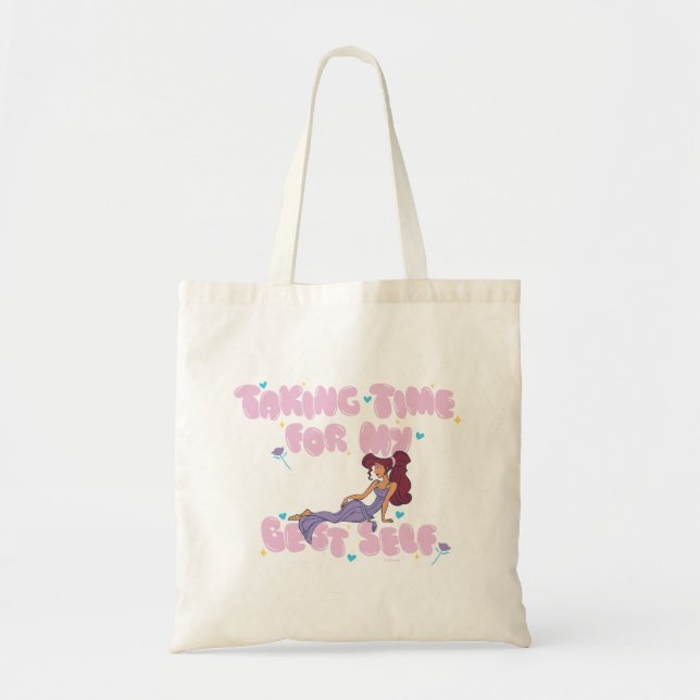 Megara - Taking Time For My Best Self Tote Bag (Devant)