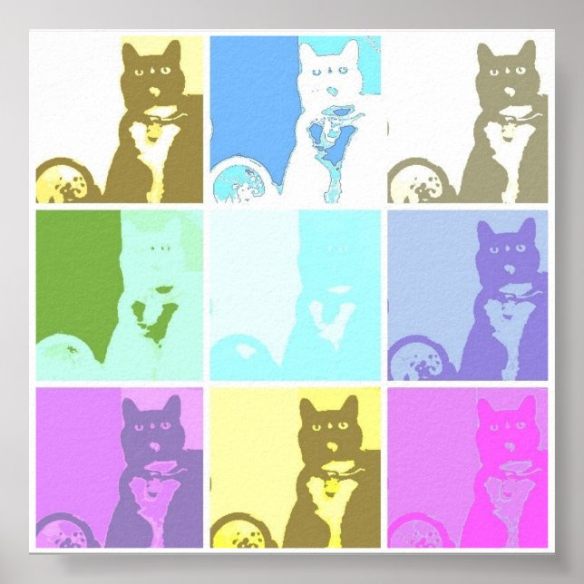 Megumi squares Poster (Vorne)